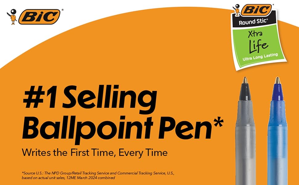 #1 selling ballpoint pen
