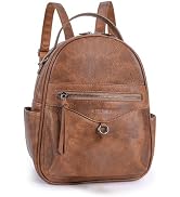 KITEVIUN Mini Backpack Purse for Women Fashion Cute Small Travel Backpacks Pompom Daypacks Should...