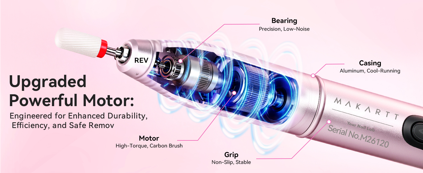 Rechargeable Nail Drill