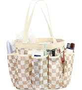 Fammart Mesh Shower Caddy Portable for College Dorm Room Essentials, Odorless Polyester Large Sho...