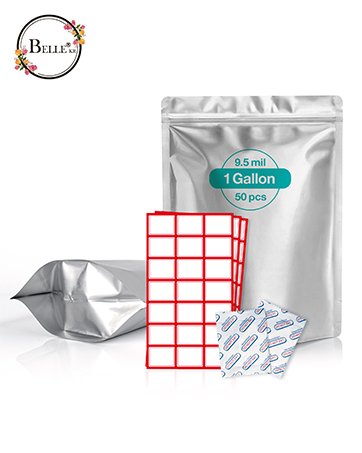 1 Gallon Mylar Bags