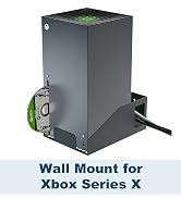Funturbo Xbox Series X Wall Mount, Metal Xbox Wall Mount Series X Ventilation Design for Xbox Ser...