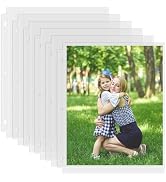 Aegero 50 Pack 8 x 10 Photo Sleeves for 3 Ring Binder(100 Pictures), Heavy-Duty Archival Photo Pa...