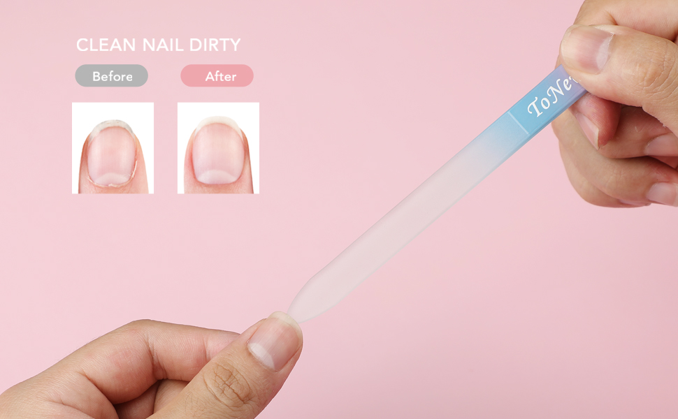Clean nail dirty