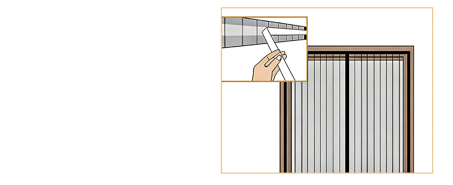 Magnetic Screen Door