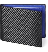 LOUEBICA Wallet for Men Leather RFID Blocking Bifold Stylish Wallet Minimalist Front Pocket Large...