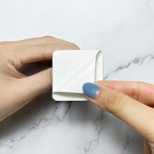 Tear off the protective film