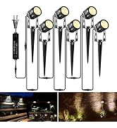 ALOVECO Landscape Lighting 1800LM 12V Low Voltage Landscape Lights Kit with Transformer and 69FT ...