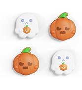 PlayVital Halloween Joystick Caps for Nintendo Switch, Thumbstick Grips for Switch Lite, Analog C...