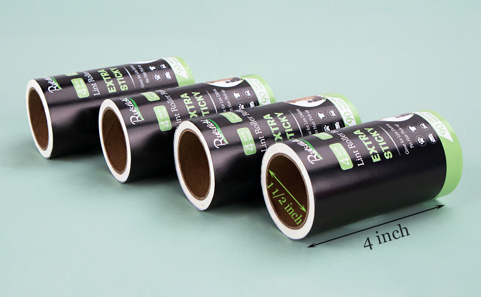 4 inch Lint Roller Refills Evercare