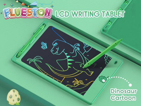 flueston lcd writing tablet cute cartoon