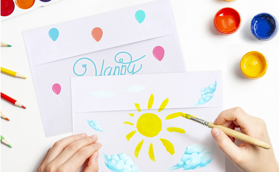 A1 Envelopes, 3.5x5" Envelopes White, Small Envelopes RSVP Envelopes
