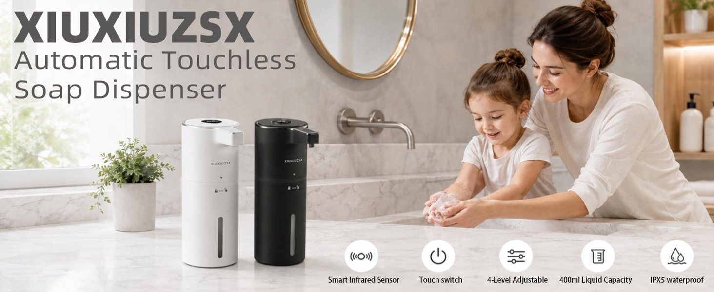 XIUXIUZSX Automatic TouchlessSoap Dispenser