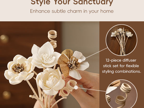 diffuser flowers for home