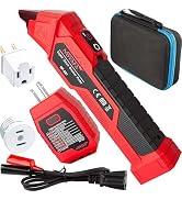 NOYAFA NF-827 Circuit Breaker Finder Tool with 3 Accessories &GFCI Outlet Tester, 90-120V AC Circ...
