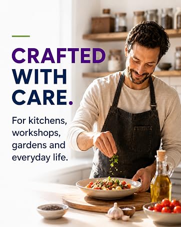 Chef is happy with a well maintained kitchen thanks to mineral oil and food grade hydrogen peroxide