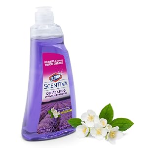 Clorox, Scentiva, Dish Soap, degreasing, dishwashing, liquid, Lavender, Coconut, Jasmine, Blossoms