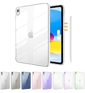 ProCase Clear Back Case for iPad (A16) 11th / iPad 10th Gen -Clear | Slim Light Transparent Anti-...