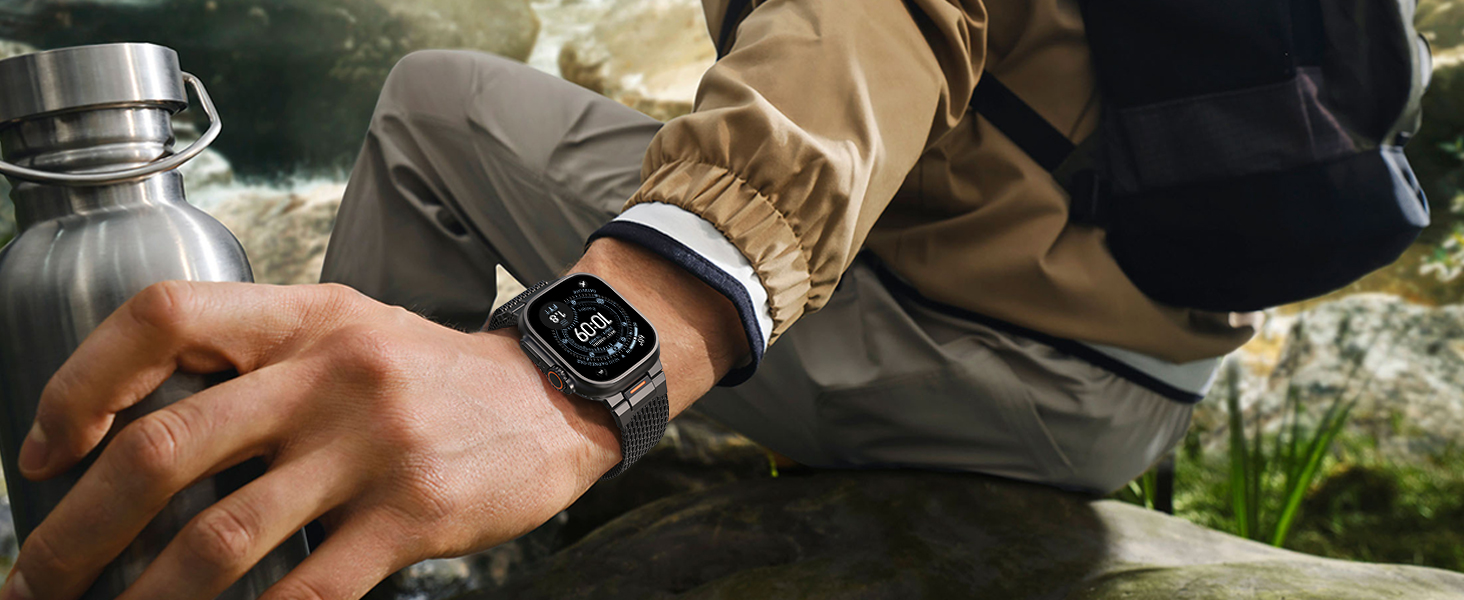 apple watch ultra metal band apple watch ultra band 49mm milanese loop apple watch band 49mm