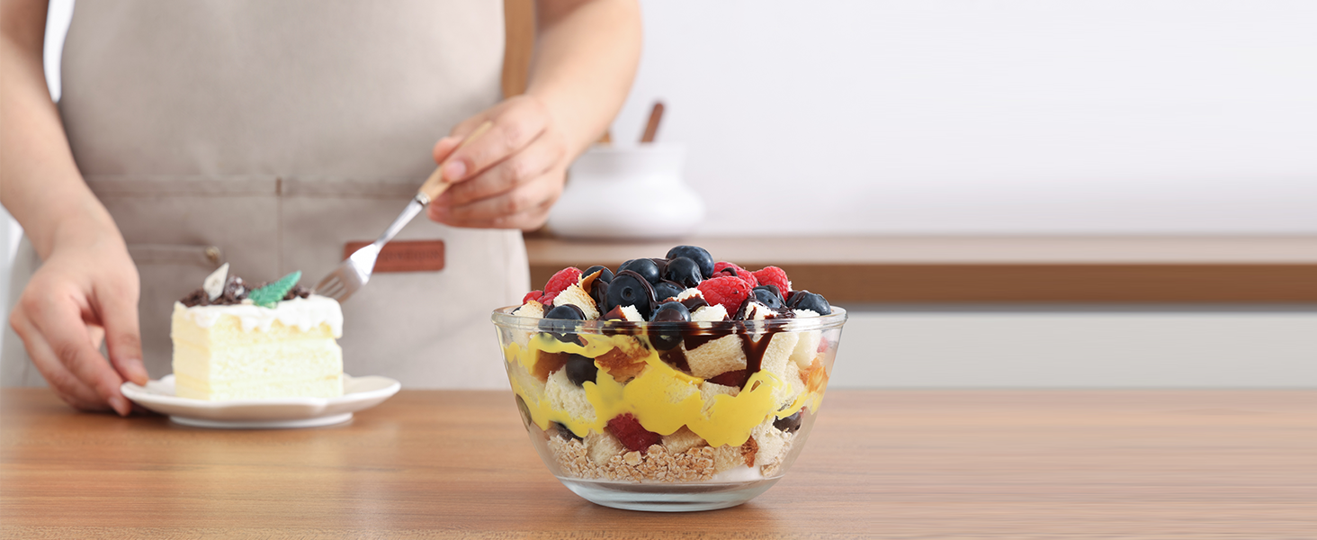 Glass Mixing Bowls Set