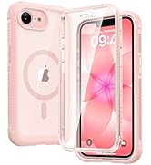 Diaclara Magnetic for iPhone 17e Case & iPhone 16e Case 6.1" Full Body Bumper,[Compatible with Ma...