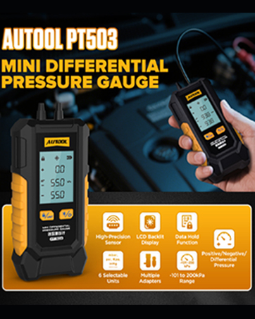 PT503 Mini Differential Pressure Gauge