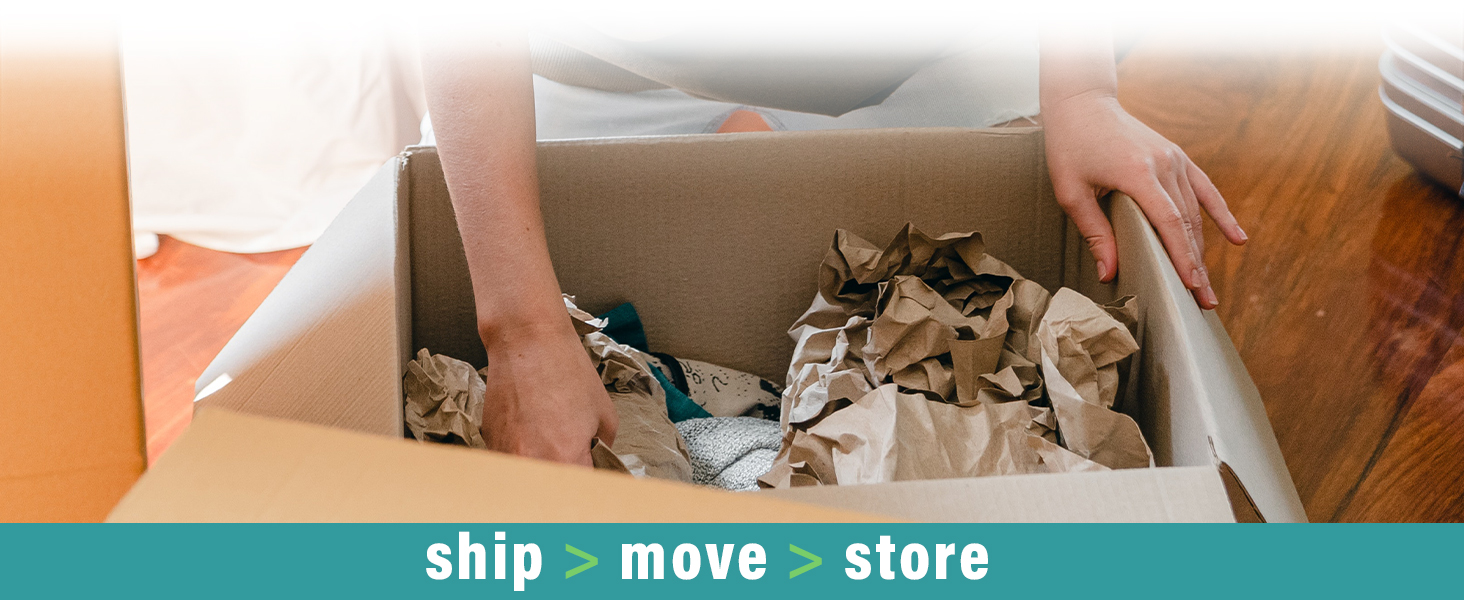 Elementree Void Fill Sustainable Kraft Packing Paper ideal for shipping moving and storage