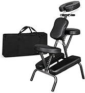 Nova Microdermabrasion Portable Massage Chair Foldable Tattoo Therapy Chair 4 Inches Thickness Sp...