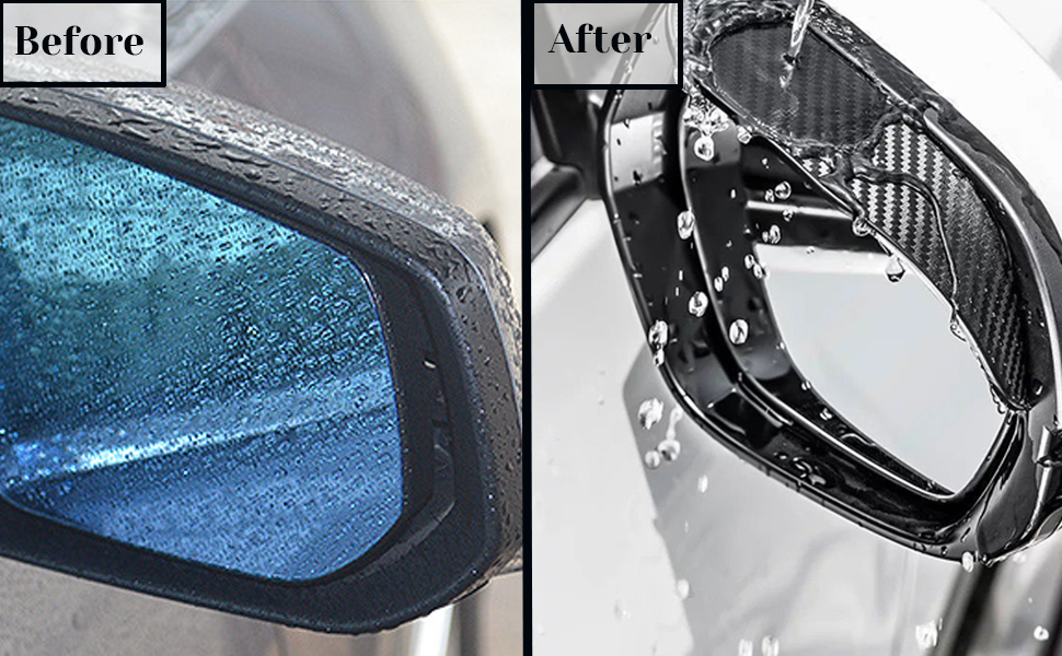 Mirror Rain Visor Eyebrow