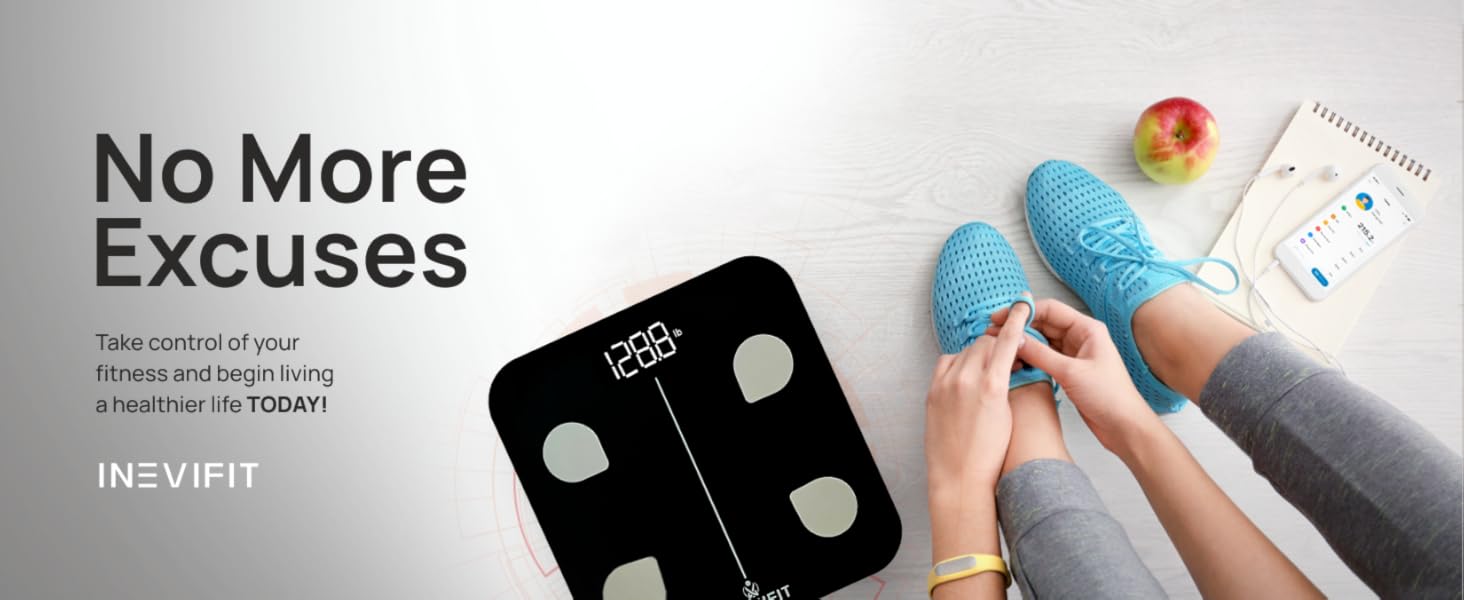 I-BF003 - Bluetooth Smart Body Fat Scale - Premium A+