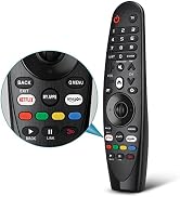 Universal Remote Control for LG Smart TV Magic Remote Replacement, with Buttons for Netflix Prime...