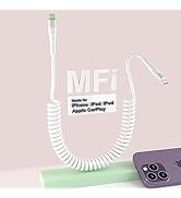 coiled usb c to lightning cable