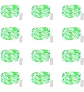 12 Pack Fairy Lights Battery Operated String Lights 7 Feet 20 Led Waterproof Christmas Lights Sil...