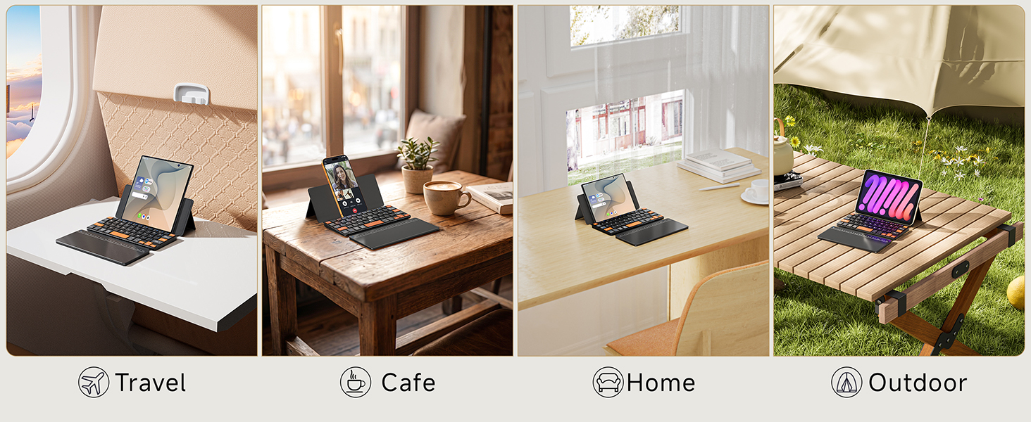 wireless keyboard with trackpad