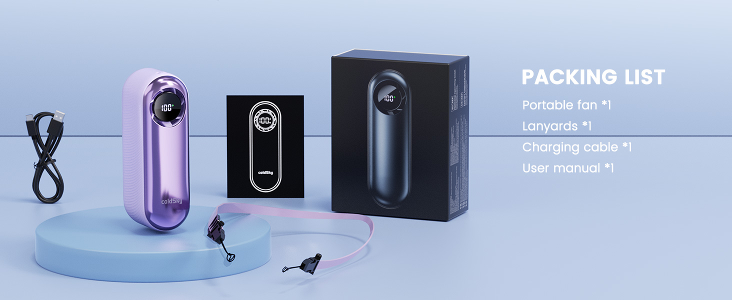 portable fan for travel