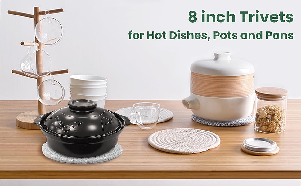 8 inch trivets