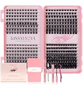 Cluster Eyelash Extension Kit, Extra Large Capacity Set, DIY Individual Lash Extension at Home