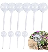 Plant Automatic Watering Devices, Clear Plastic Self-Watering Bulbs Flower Automatic Watering Dev...