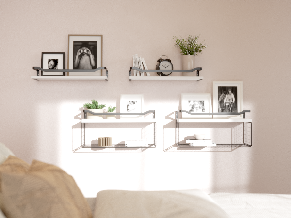 floating shelves