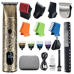 5-in-1 Versatile Electric Beard Trimmer for Men