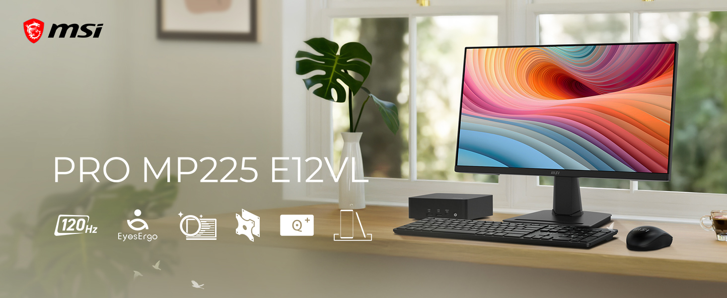 PRO MP225 E12VL 120Hz Refresh Rate Productivity Monitor