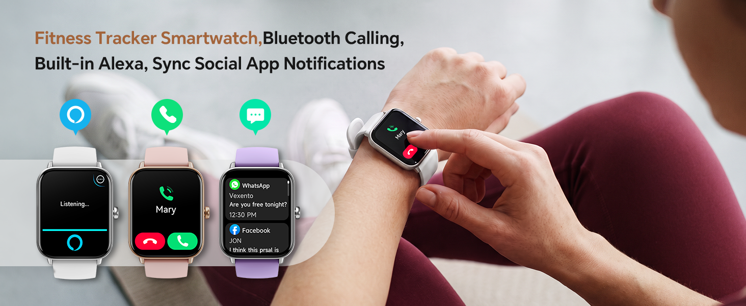 Fitness Tracker Smartwatch