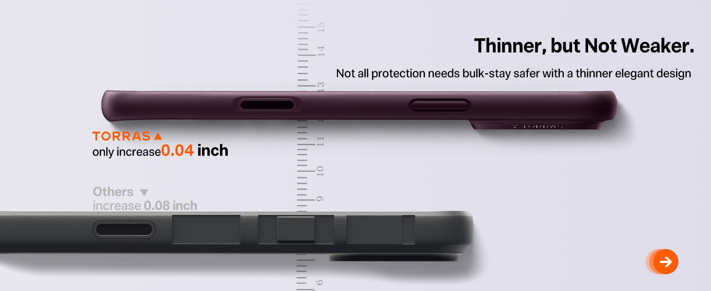 TORRAS for iPhone 18 Pro Case Burgundy Purple, Guardian Champion Series