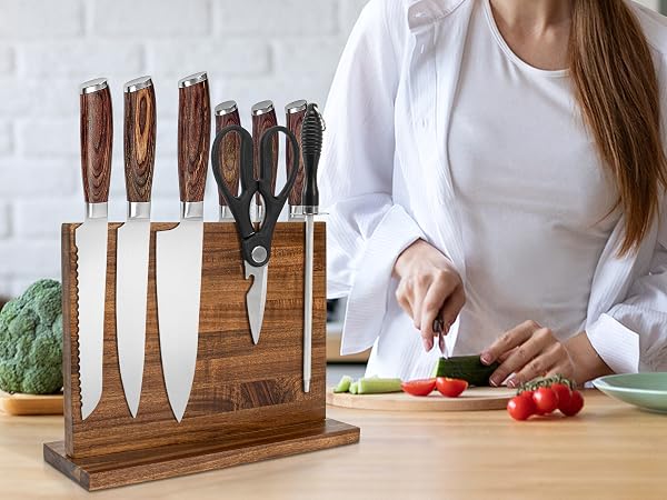 double sided magnetic knife holder