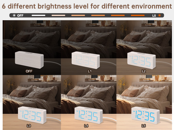 bedside clock