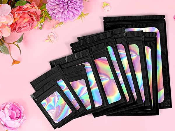 FUNFERY BLACK MYLAR BAGS