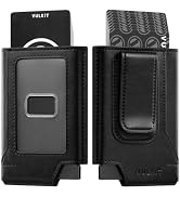 VULKIT Mens Wallet Card Holder Pop Up Card Wallet Slim Leather RFID Blocking Minimalist Wallet Wi...