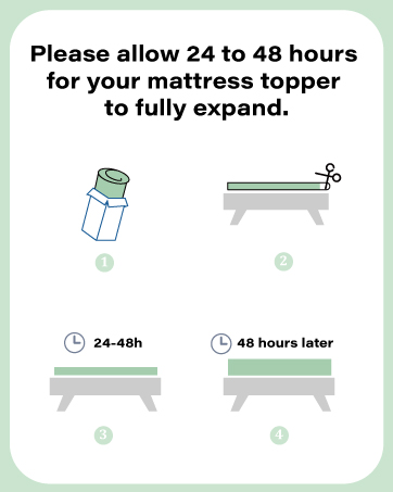 memory foam mattress topper