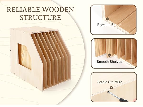 Scrapbook Paper Rack