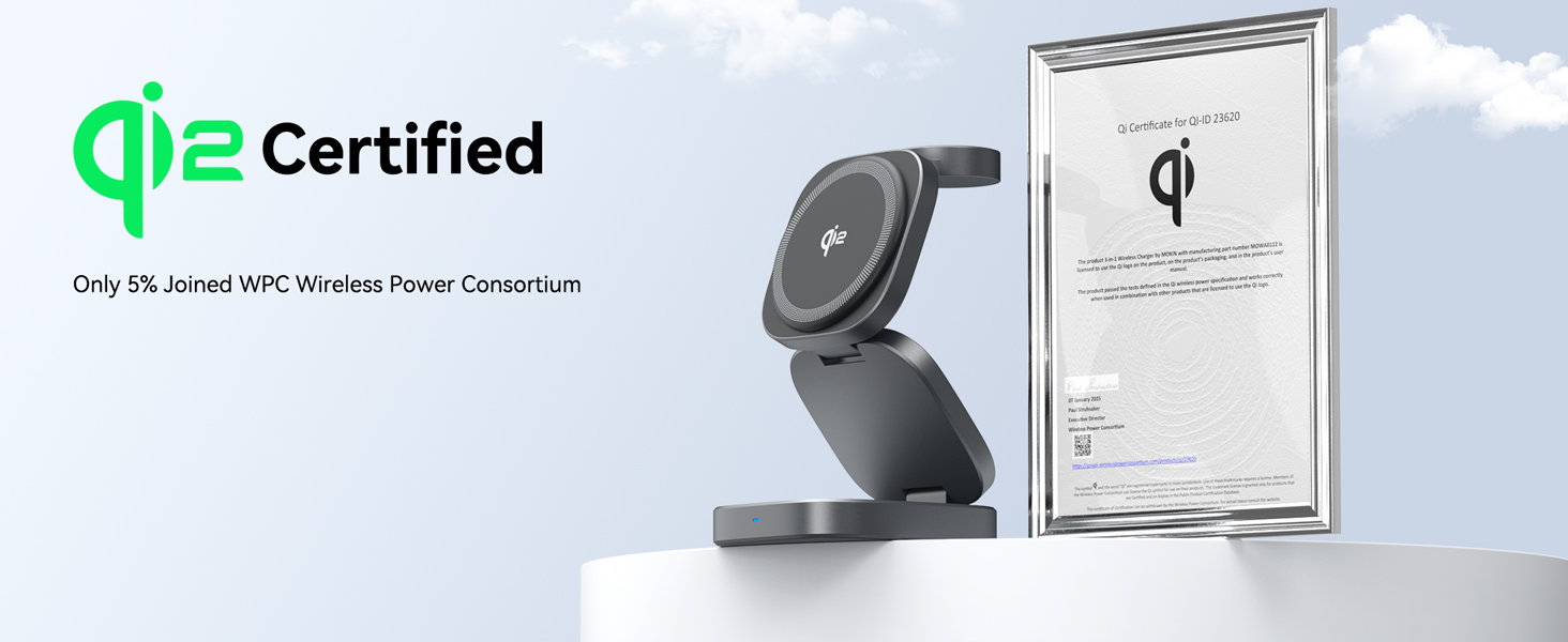 3 IN 1 WIRELESS CHARGING